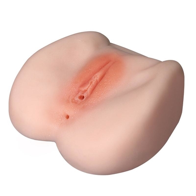 Sexe artificiel de vagin de masturbation de prix usine Toy Fat Butt 2 dans 1 jouet anal de Troso d'âne de masturbation pour l'homme