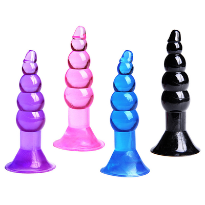 Jouets de sexe de Toy Silicon Male Anal Plug de sexe de porno pour les hommes