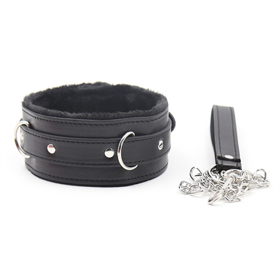 En cuir Femelles Retenus Entraînement Porteur Collier BDSM Jouets sexuels