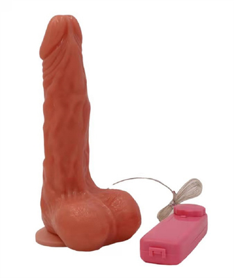 Dildos réalistes en matériau sécurisé, gros pénis réaliste, gros pénis avec une forte coupe d'aspiration, vibrateur avec chauffage.