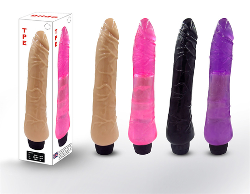 Stimulateur du clitoris à point G Vibrator à la gelée de silicone