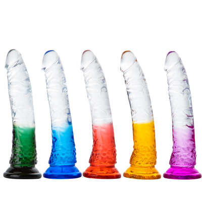 Dildos Pénis en caoutchouc artificiel Suction Cup Pénis Phallus Dildos réalistes Vibrateur Jouets sexuels pour femmes