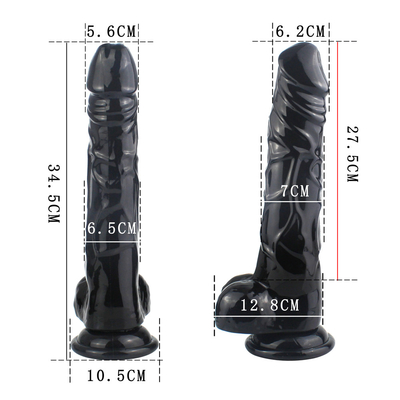 Jouets sexuels féminins TPE doux 10 pouces réalistes énormes Dildos Produits sexuels pour les femmes se masturbent