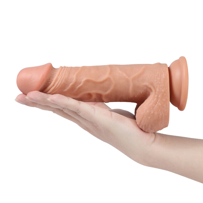 Dildo en silicone de 8 pouces avec vibrateur à télécommande sans fil Dildos rechargeables pour femmes Dildos rechargeables