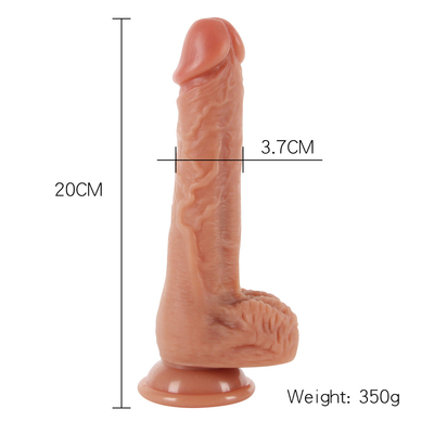 Vibration poussant réaliste Dildos avec tasse d'aspiration Femme masturbation chauffage pénis télécommande grosse bite Dildos