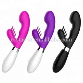 Le sexe imperméable de silicone joue le vibraphone de sexe de stimulation de clitoris de point G pour la femelle