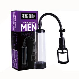 Pompe à vide masculine noire 285g de pénis de contrôle de boule de pression de pompe d'élargissement