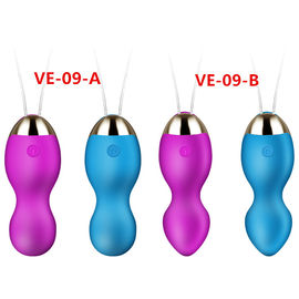 Le vibrateur rechargeable d'oeufs de balle d'USB imperméabilisent l'oeuf vibrant sans fil de 10 vitesses
