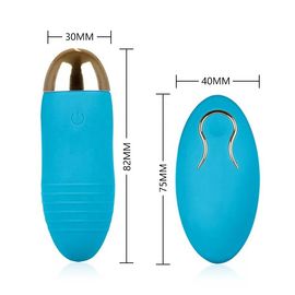 Vibrateur vibrant d'oeufs de Bluetooth de silicone médical imperméable pour des femmes