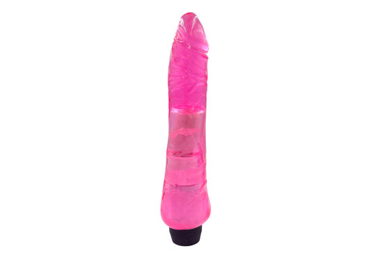 Silicone clitoridien Jelly Vibrator Dildo For Women de stimulateur de tache de G