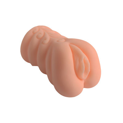 Couleur masculine de Toy Realistic Pussy Masturbator Flesh de sexe de vrai vagin de peau d'OEM