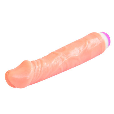 Pénis artificiel de pénis de Stepless de godemiché de bande de vibrateur réaliste de pénis pour la femelle