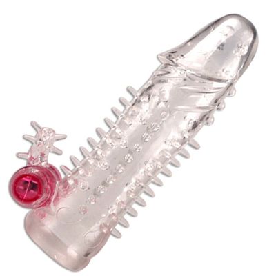 Le pénis vibrant gaine les préservatifs mous 35g de godemiché de silicone d'élargissement de retard