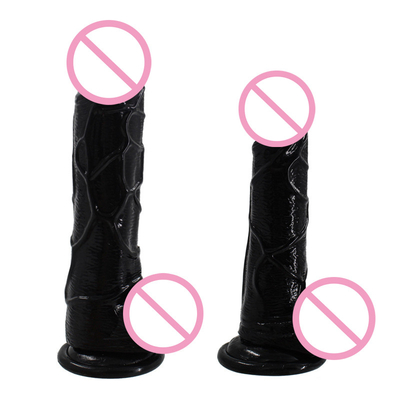 7 pouces de bande de godemiché de jouets réalistes de sexe pour le faux chaud Dick de vente de femmes