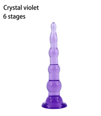 Prise anale de bout de 6 perles et de 7 perles, entraîneur anal Toy de godemiché de Massager de Prostage