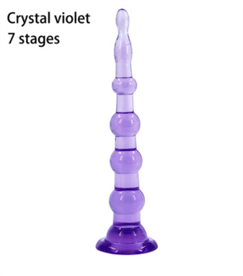 Prise anale de bout de 6 perles et de 7 perles, entraîneur anal Toy de godemiché de Massager de Prostage