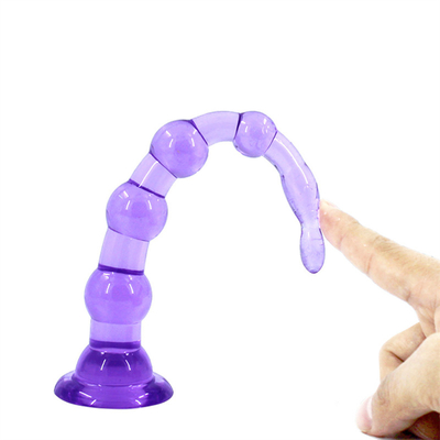 Prise anale de bout de 6 perles et de 7 perles, entraîneur anal Toy de godemiché de Massager de Prostage