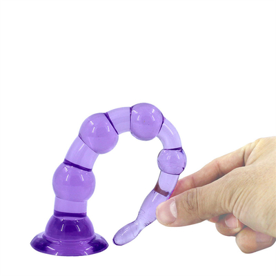 Prise anale de bout de 6 perles et de 7 perles, entraîneur anal Toy de godemiché de Massager de Prostage