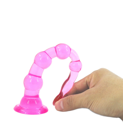 Prise anale de bout de 6 perles et de 7 perles, entraîneur anal Toy de godemiché de Massager de Prostage