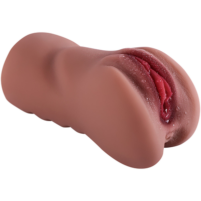 Hommes de bande se masturbant les jouets sexy de sexe de vagin de femmes de chat de poche pour les hommes