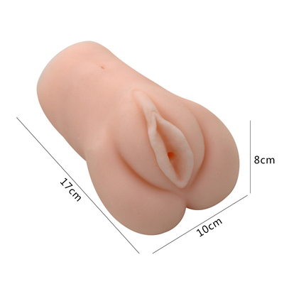 Jouets élastiques de masturbation de chat de poche de vagin texturisé réaliste d'ODM d'OEM pour le sexe des hommes