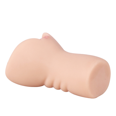 2 dans des jouets adultes de 1 sexe de Masturbators masculins avec le chat texturisé réaliste de la poche 3D et le sexe serré d'anus Stroker pour les hommes