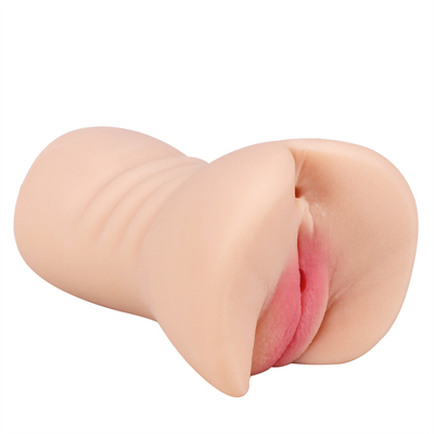 2 dans des jouets adultes de 1 sexe de Masturbators masculins avec le chat texturisé réaliste de la poche 3D et le sexe serré d'anus Stroker pour les hommes