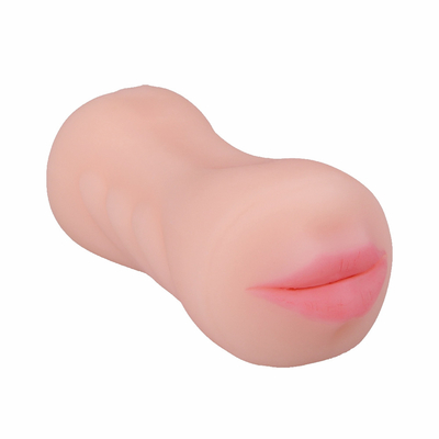 Jouet de sexe de trou de vagin d'aperçu gratuit double de Masturbator de bouche d'avions de tasse de cloque de gorge profonde intime orale réaliste de chat pour