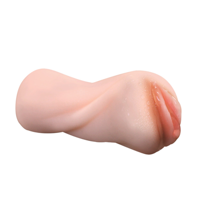 Chat élastique de poche de vagin texturisé réaliste pour le sexe des hommes