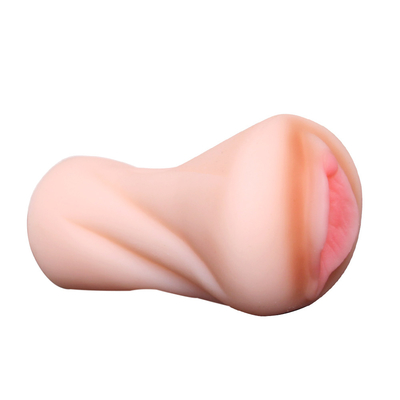 Chat élastique de poche de vagin texturisé réaliste pour le sexe des hommes