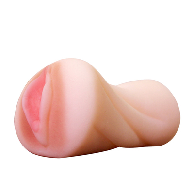 Chat élastique de poche de vagin texturisé réaliste pour le sexe des hommes