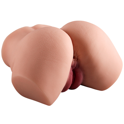 Torse réaliste de poupée de sexe de vagin de taille de Masturbator réaliste sexy d'âne pour les hommes