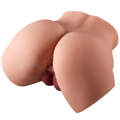 Torse réaliste de poupée de sexe de vagin de taille de Masturbator réaliste sexy d'âne pour les hommes