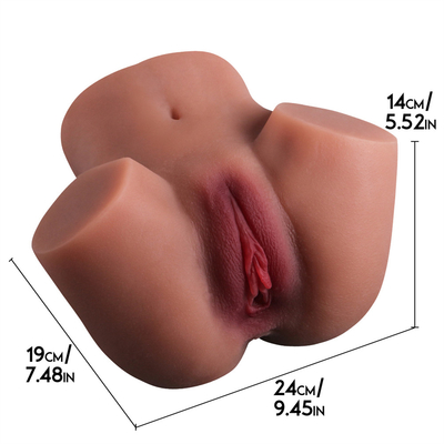 Jouets de sexe de silicone de vagin de chat de poche d'OEM d'ODM de fabrication vrais pour les jouets sexy masculins de chat de poupée des hommes pour les hommes