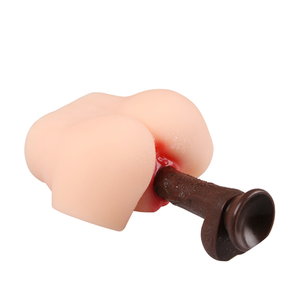 Masturbator sexy mûr réaliste de jouets d'hommes de poupées de sexe de chat de poche de poupée et de vagin d'âne de silicone artificiel pour le sexe adulte