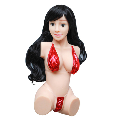 Jouets gais adaptés aux besoins du client de sexe de poupée de sexe de sexe de prix usine de poupée demi de corps femme de toute neuve d'homme pour l'homme