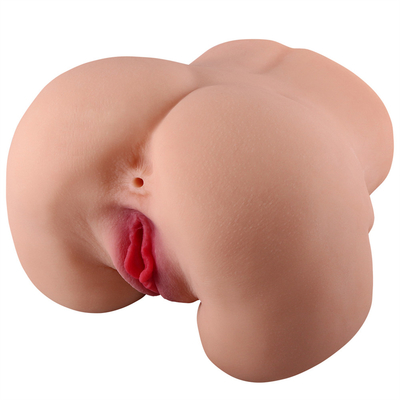 Fesses 3D réalistes de best-seller d'usine pour les hommes se masturbant le silicone Buttocksreal Cat Pocketssimulated Vaginal Sex T