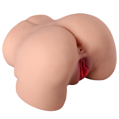 Fesses 3D réalistes de best-seller d'usine pour les hommes se masturbant le silicone Buttocksreal Cat Pocketssimulated Vaginal Sex T