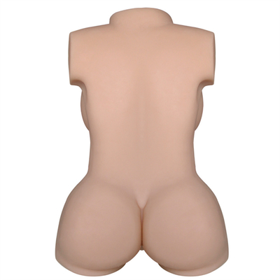 Masturbation de vagin d'âne de sein de Toy Hot Selling Half Body de vrai silicone réaliste grande pour le mâle des hommes