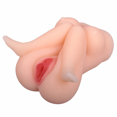 Jouets adultes texturisés réalistes masculins réalistes de sexe de Stroker de vagin et d'anus du chat 3D de poche de Masturbator pour la masturbation des hommes