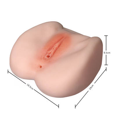 Sexe artificiel de vagin de masturbation de prix usine Toy Fat Butt 2 dans 1 jouet anal de Troso d'âne de masturbation pour l'homme