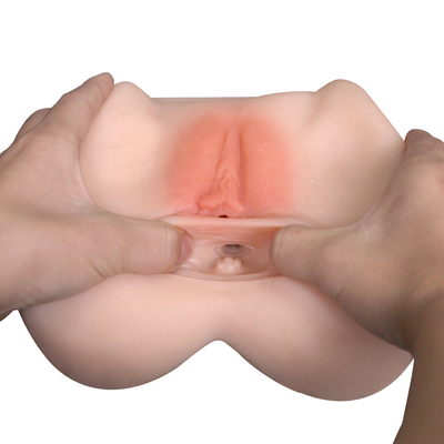 Sexe artificiel de vagin de masturbation de prix usine Toy Fat Butt 2 dans 1 jouet anal de Troso d'âne de masturbation pour l'homme