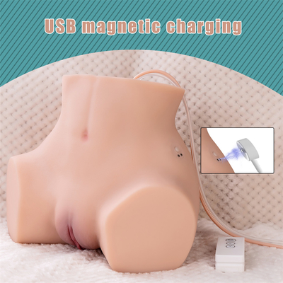 sexe réaliste Toy Easy de vagin de chat et d'âne de la poche 5kg pour nettoyer la masturbation masculine de Masturbator