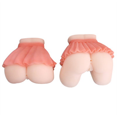Jouets masculins de sexe de masturbation de nouvelle Saling demi de corps de 1.5KG grande d'âne belle de silicone de bande poupée chaude de sexe pour les hommes
