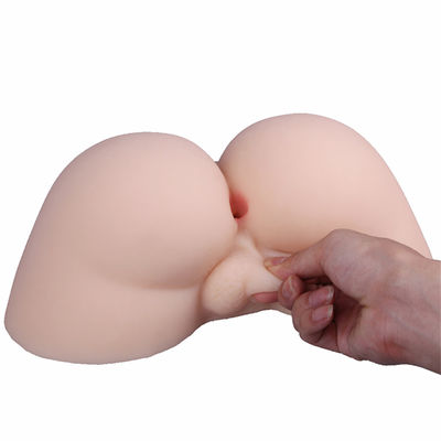 Masturbator masculin de grand âne de nouveau venu avec les jouets masculins de sexe de Masturbator de silicone réaliste anal de bande de vagin d'ormeau pour les hommes