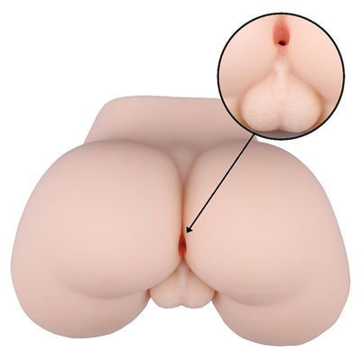Masturbator masculin de grand âne de nouveau venu avec les jouets masculins de sexe de Masturbator de silicone réaliste anal de bande de vagin d'ormeau pour les hommes