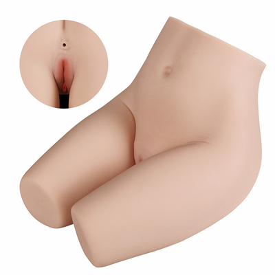 Le nouveau multiple réaliste pose les jouets masculins de sexe de Masturbator de jouets de silicone de grand d'âne vagin sexy de chat pour l'homme