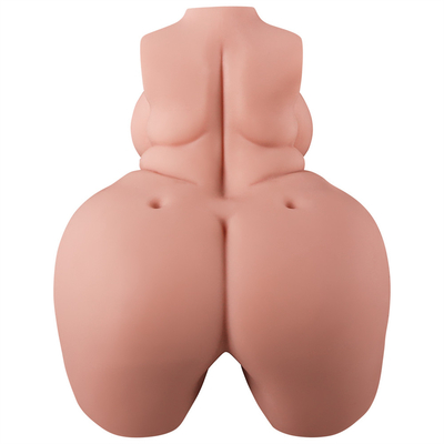 Masturbator réaliste masculin réaliste avec le chat dodu sexy Stroker de corps de torse avec de grands jouets de sexe de bout et de ballots pour les hommes Pl