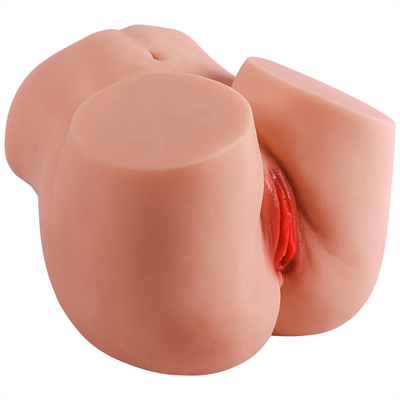 Jouets faits sur commande de sexe d'homme de vraie de bande de Masturbators grande de butin de chat grande d'âne poupée sexy masculine molle de vagin