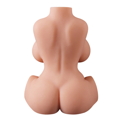 Poupée en caoutchouc de sexe du petit prix 2.5kg de sein de bande de torse adulte en gros de silicone pour les aperçus gratuits masculins de masturbation